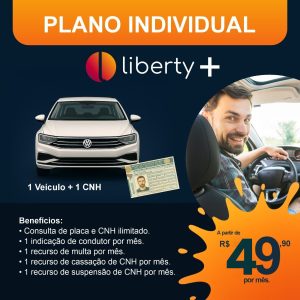 Plano Individual Liberty+: proteção e economia para quem dirige com responsabilidade